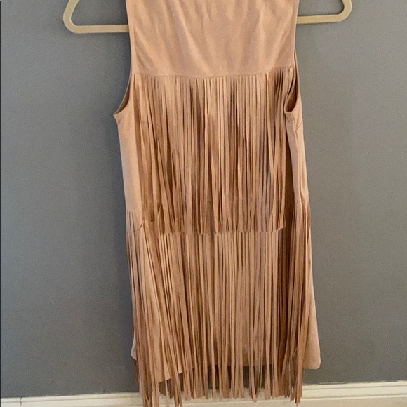 Mauve Suede Dress - Picture 2 of 2